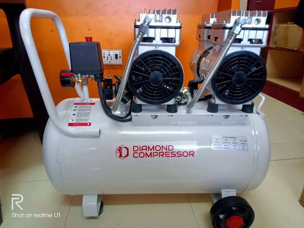 2 HP Oifree Silent Portable Air Compressor