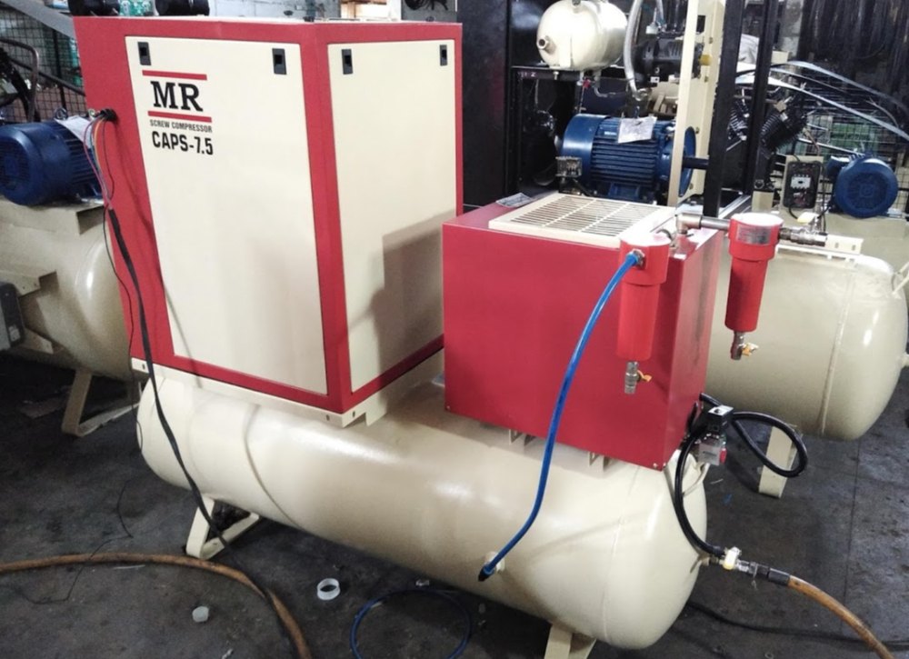 Silent Screw Compressor Caps-Series 5 And 7.5 Hp Air Compressors
