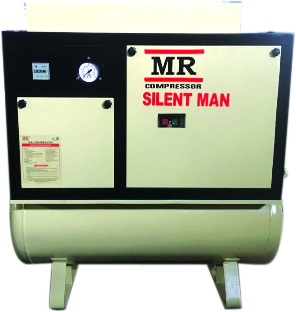 5 HP Silent Man Reciprocating Compressor
