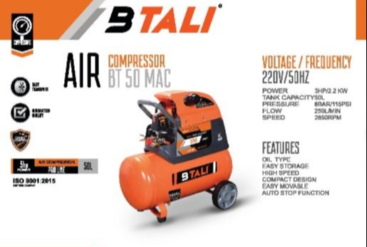 Btali BT 50 MAC Portable Air Compressor
