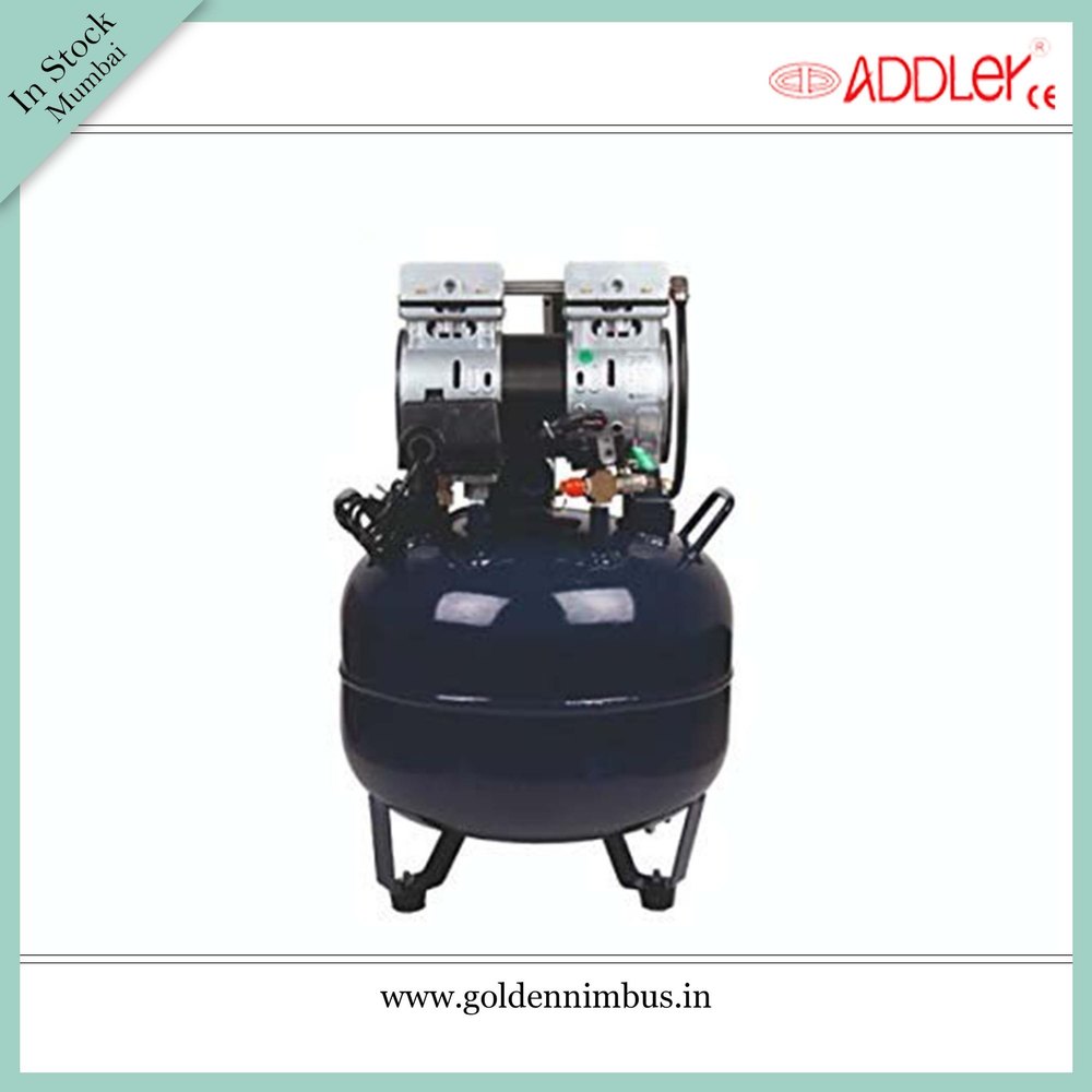 1 HP Addler Dental Oil Free Noiseless Air Compressor
