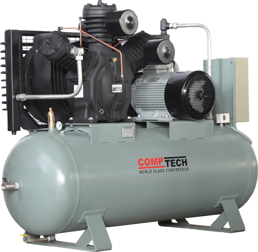 2-25 HP Reciprocating Air Cooled Compressor