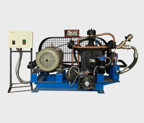 REAL Reciprocating Air Cooled Booster Compressor, Automation Grade: Automatic