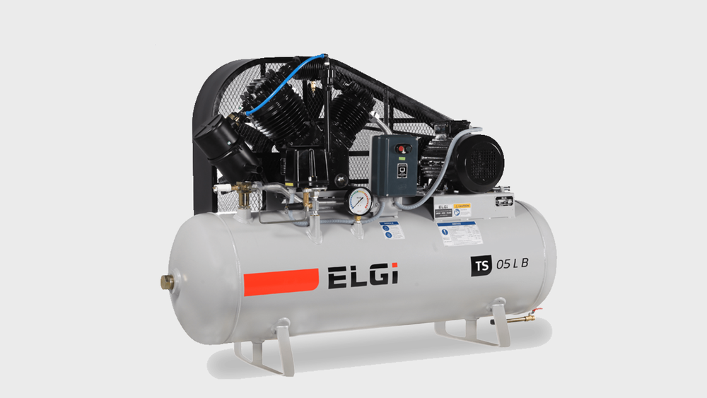 ELGi 5 HP Reciprocating Air Compressor, Maximum Flow Rate (CFM): 14.5 Cfm, Model Name/Number: Ts 05 Lb