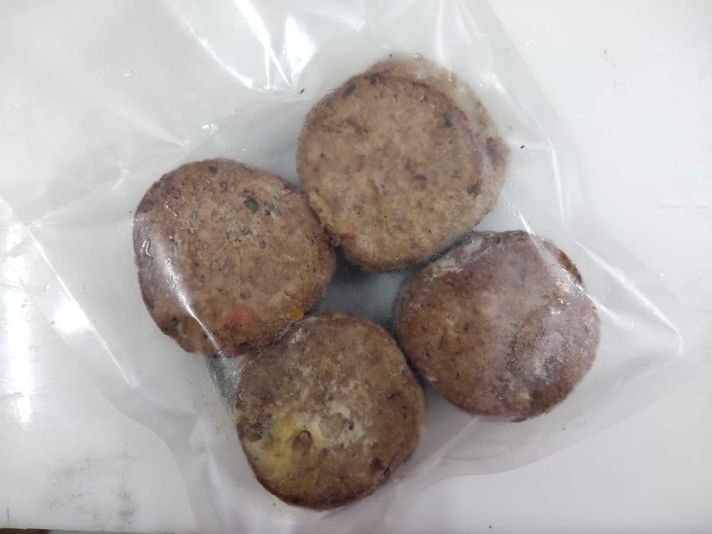 Frozen Chicken Shami Kebab, Packaging Type: Packet