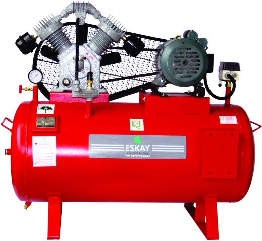 Eskay 2 HP Small Air Compressor, Model Name/Number: Sket 20, Capacity: 160 Ltr To 220 Ltr