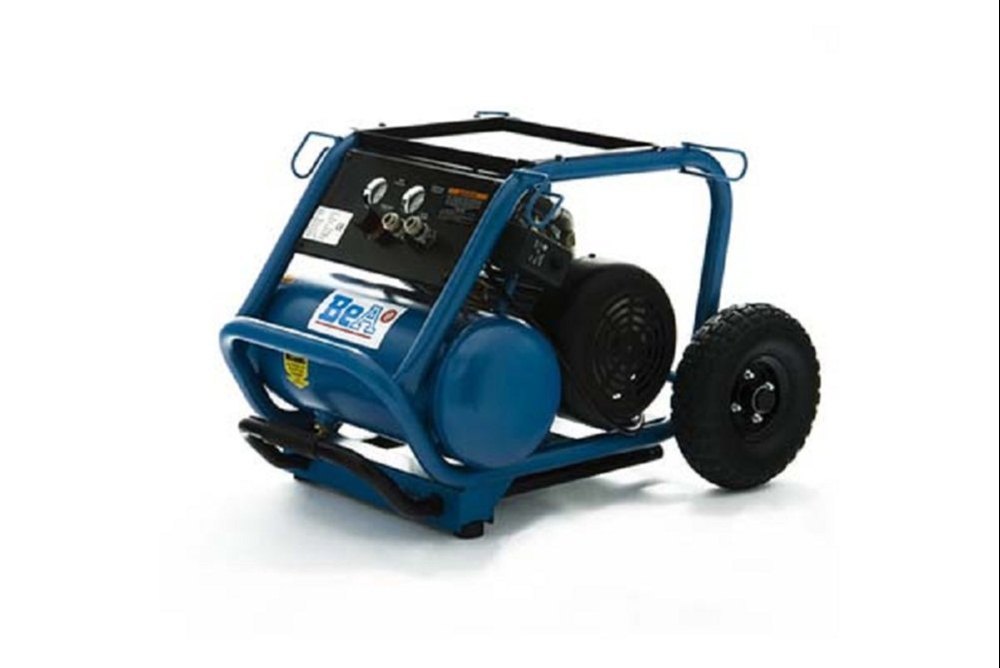 AC Three Phase 10 HP Electrical Compressor, Maximum Flow Rate: 21 - 50 cfm