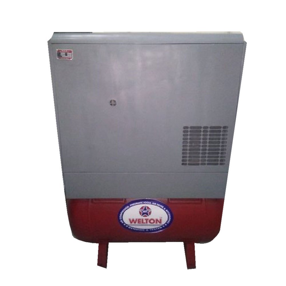 Welton 15 hp Tank Mounted Screw Air Compressor, Air Tank Capacity: 250 Litre, Discharge Pressure: 7 Bar