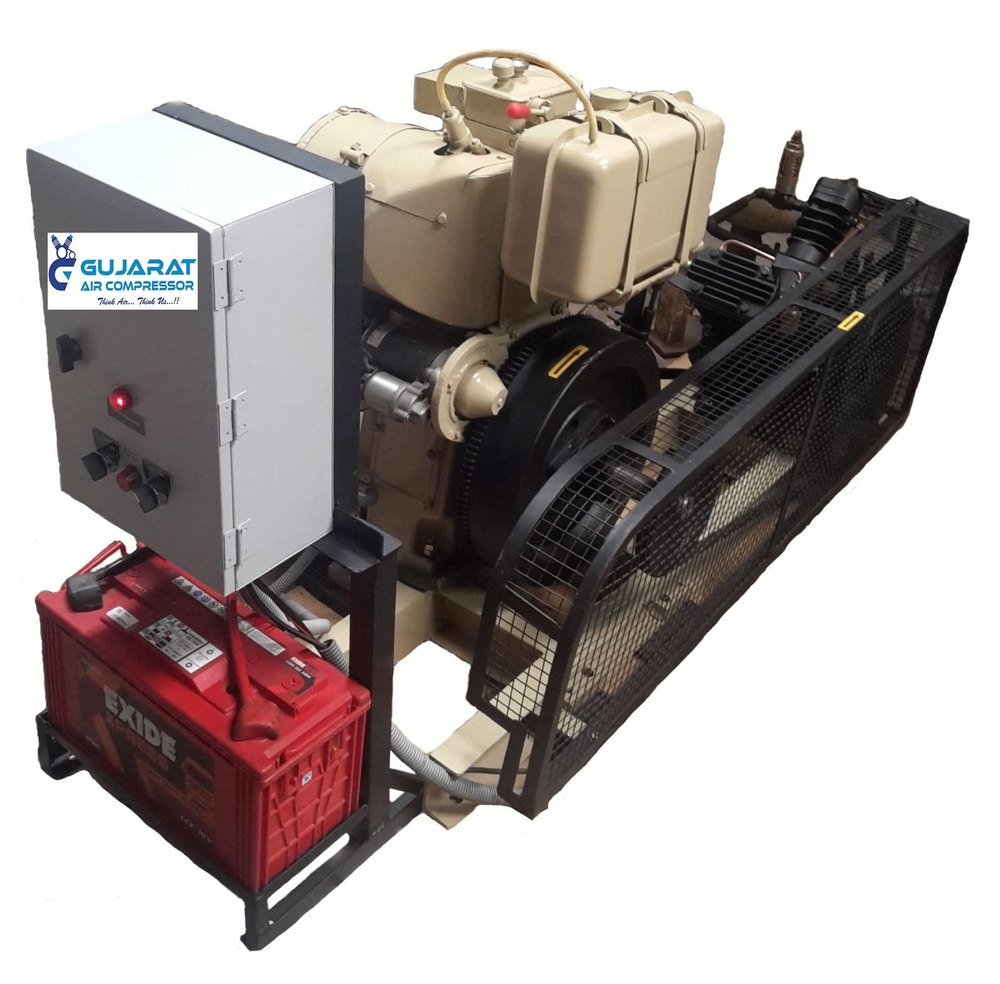 5 HP Diesel Driven Compressor
