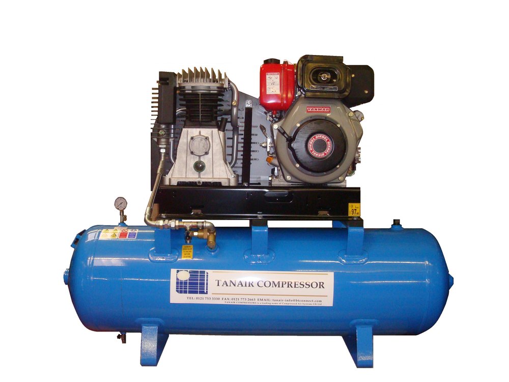 5 HP Electric Diesel Driven Compressor