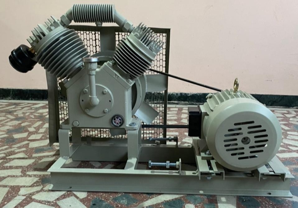 AC Three Phase 5Hp High Pressure Borewell Compressor, Model Name/Number: SJ109