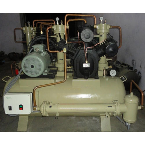 High Pressure Water Cooled Compressor, For Pet Bottles