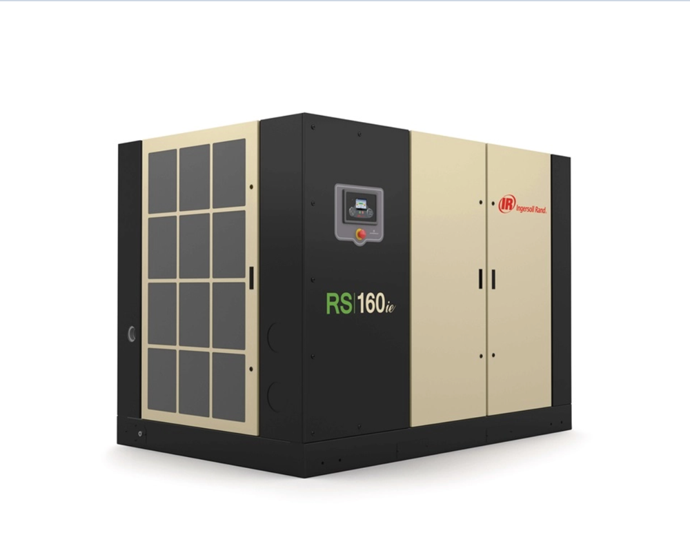 IR R Series 90-160 kW Oil-Flooded Rotary Screw Compressors, Discharge Pressure: 5 - 14 Bar