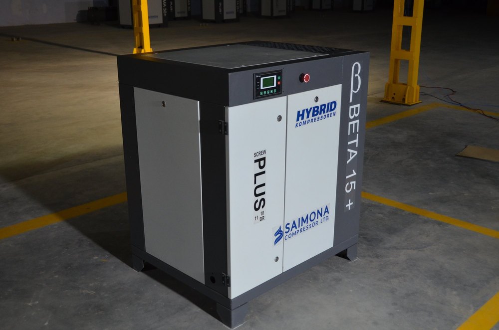 Hybrid Screw Air Compressor 15 HP