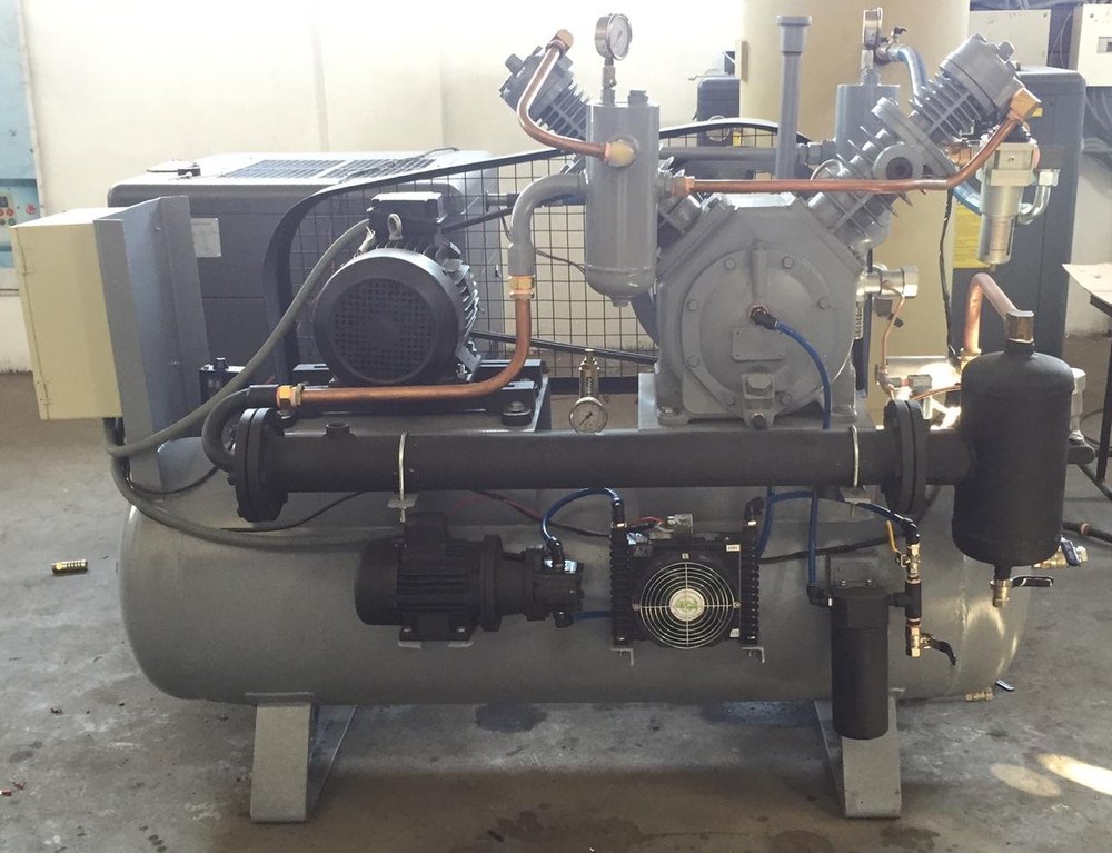 REAL 10 HP Booster compressor, Discharge Pressure: 35 Bar, Model Name/Number: 2RB10