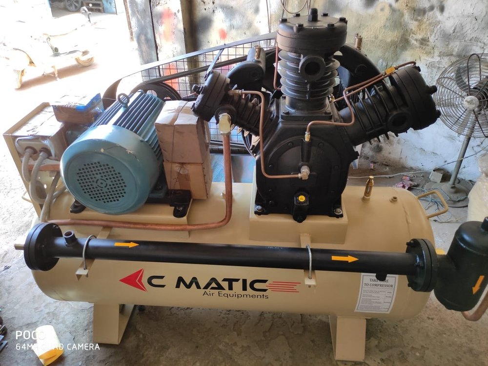 C MATIC Reciprocating Multistage High Pressure Air Compressor, Model Name/Number: CM 11 15th, Capacity: 55 Cfm
