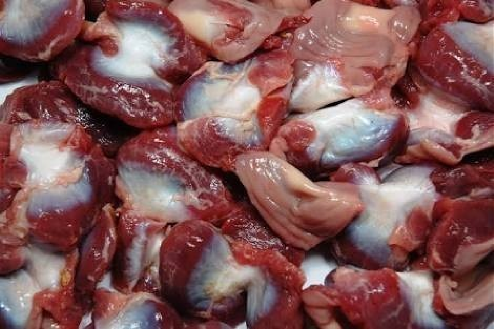 RAW CHICKEN GIZZARD, For Restaurant, Packaging Type: PP