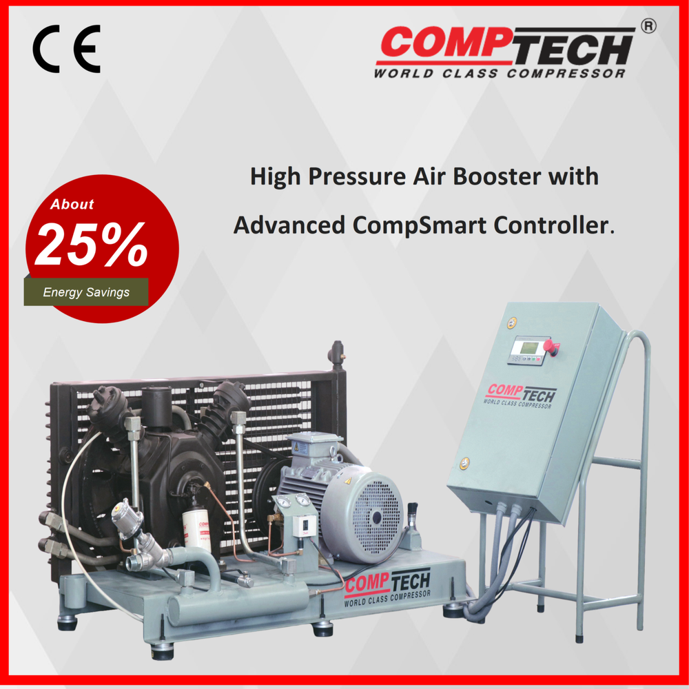 Comp Tech 30 HP High Pressure Air Booster Compressor