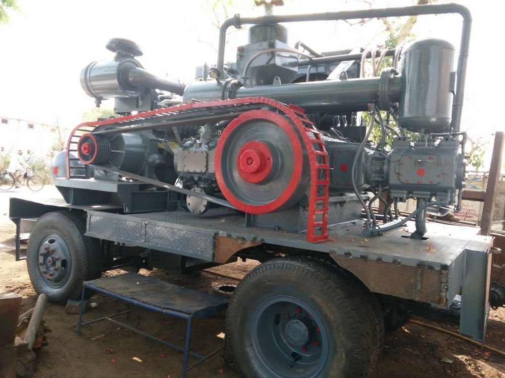200 hp Borewell Diesel Engine Compressor