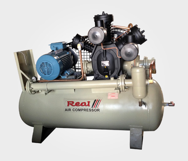 Real Single Stage Water Cooled Air Compressor, Maximum Flow Rate: 0-20 CFM