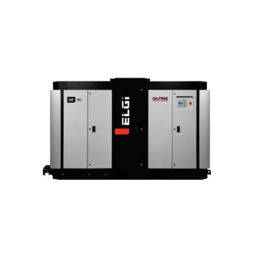 ELGi 90-450 Kw Two-Stage Water Cooled Screw Compressor, Model Name/Number: OF90, Maximum Flow Rate: 51 - 120 Cfm