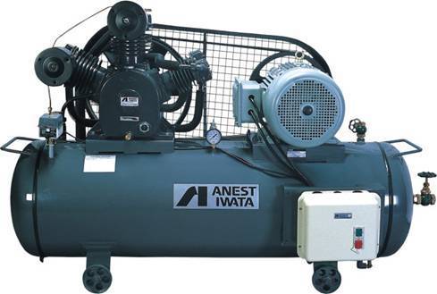 10 HP Anest Iwata Lubricated Air Compressor