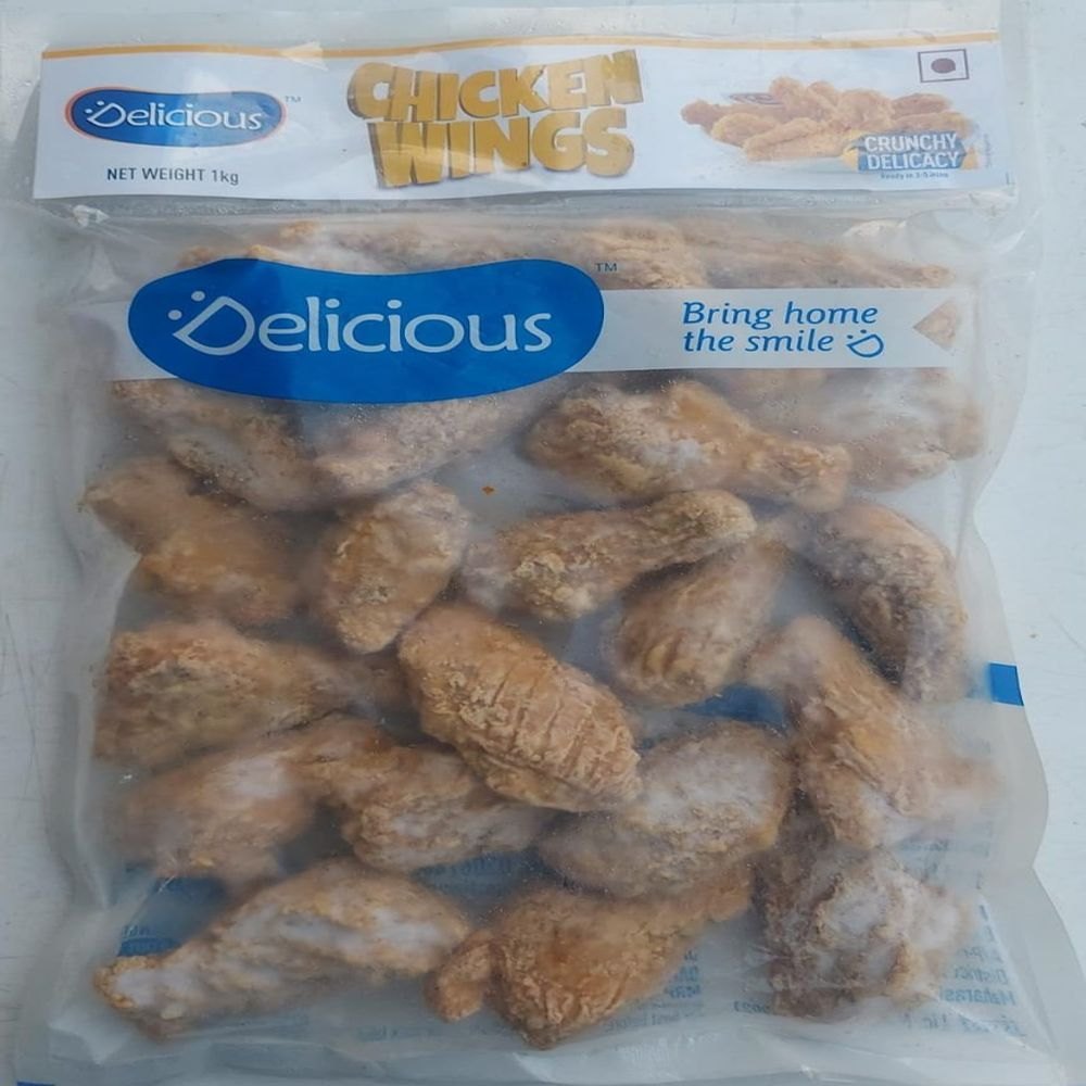 Frozen Chicken Wings, For Household, 1 Kg