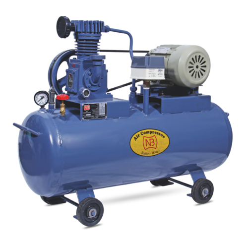Reciprocating Single Stage Reconditioned Air Compressor, Maximum Flow Rate (CFM): 3.4, Model Number/Name: Nb - 4