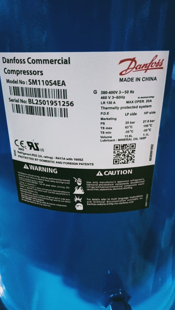 Danfoss Scroll Compressor SM120