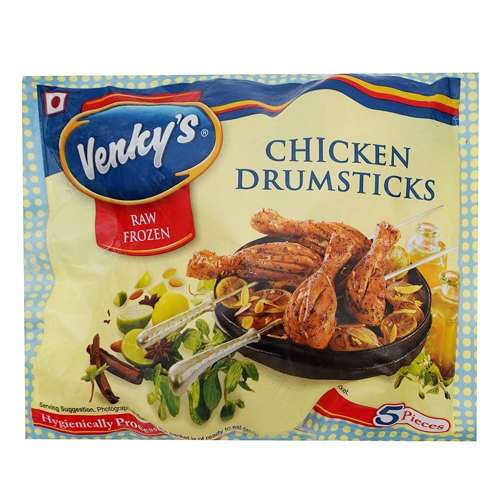 Venky\'s Frozen Chicken Drumstick, For Restaurant, Packaging Type: Packet
