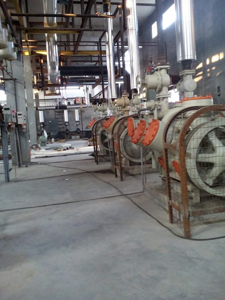 Dairy Plant amonia compresser cold room system, Industrial, Capacity: 2500 litres/hr