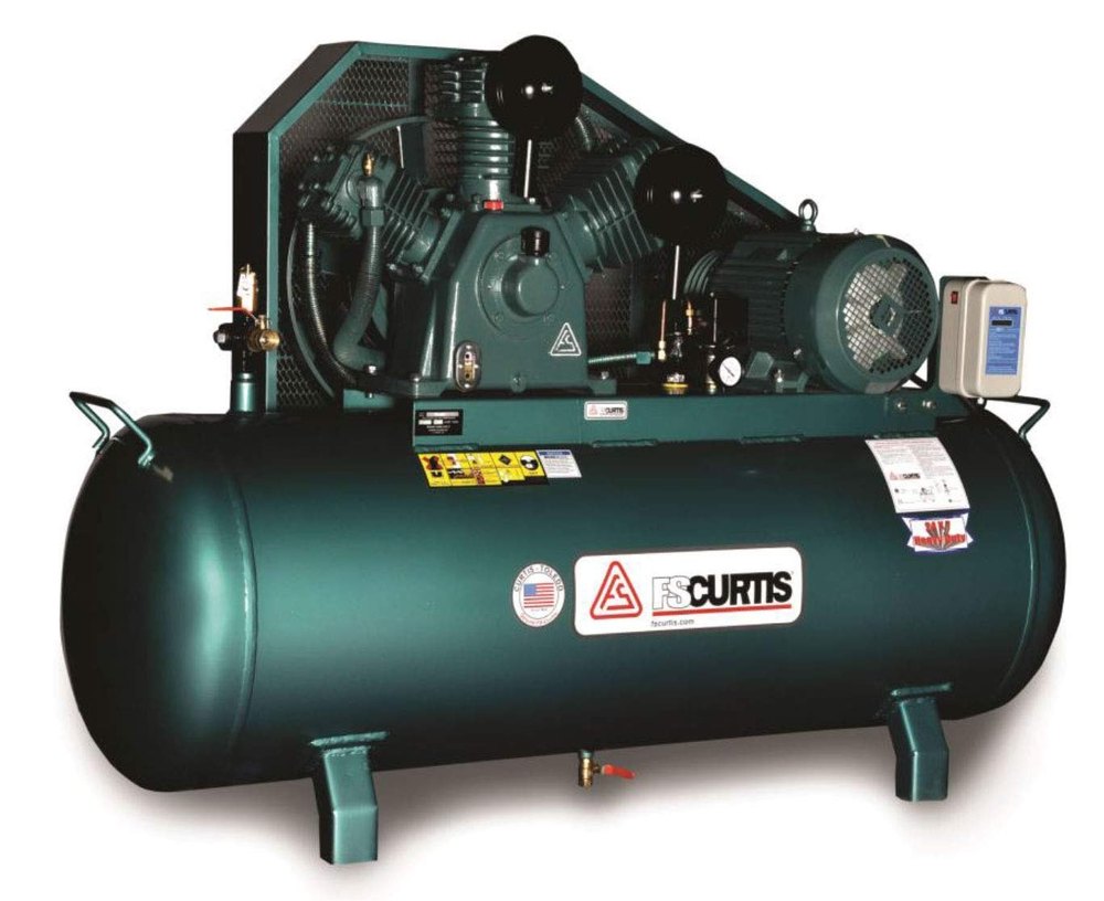 5 HP Electric DC FS Curtis, Reciprocating Air Compressor