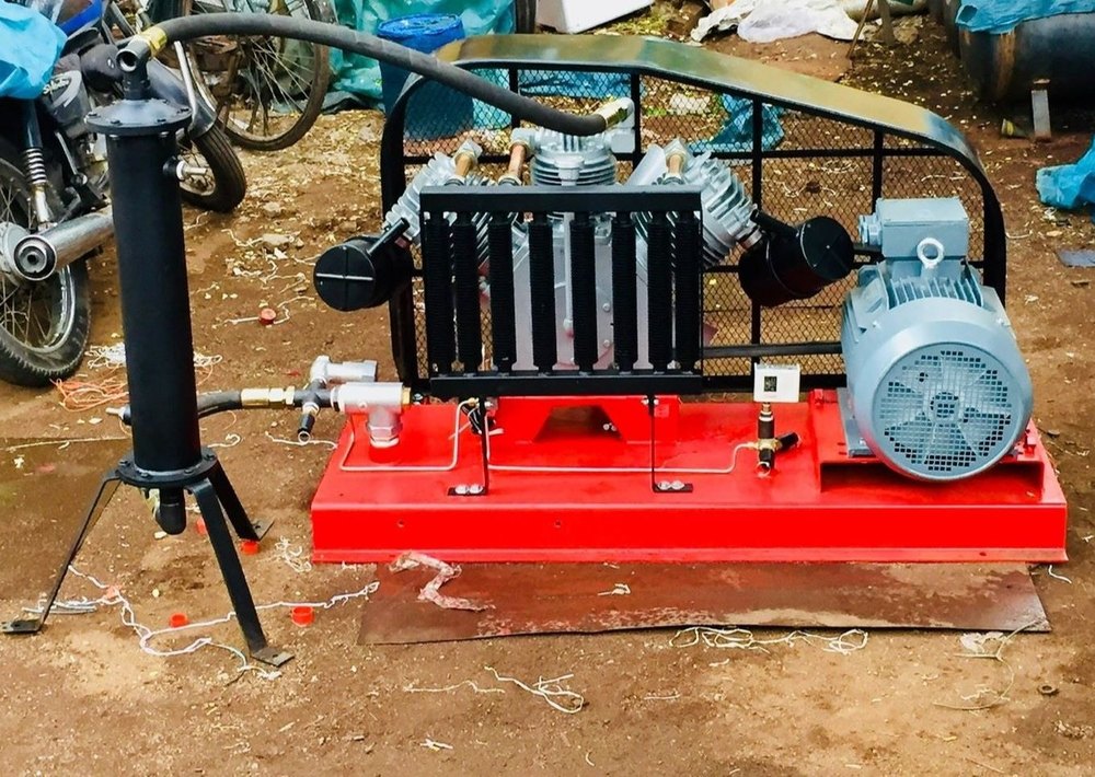VIJAY AC Three Phase 20 Hp Radiator And Chiller Type Compressor, Model Name/Number: View Vlg 15