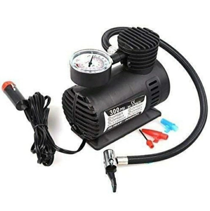 Portable Electric Mini Dc 12v Air Compressor Pump For Car And Bike Tyre Tire Inflator