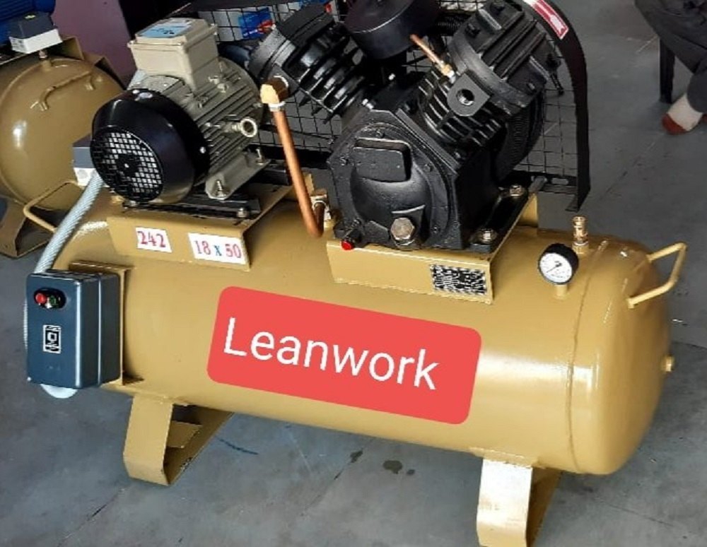 Leanwork 5 HP Two Stage Reciprocating Air Compressor