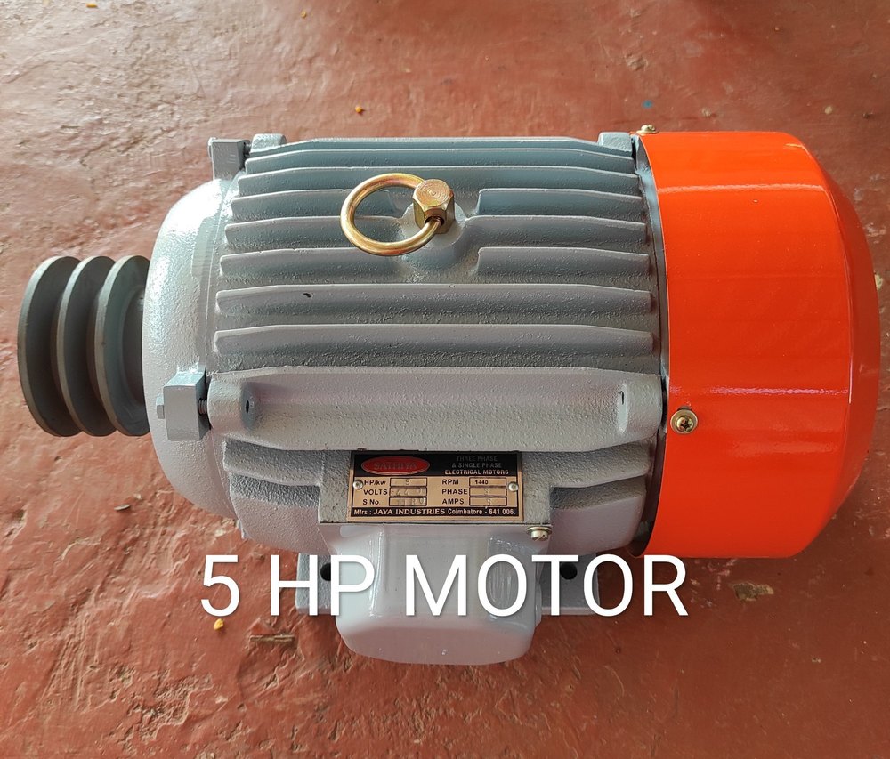 Sathiya 5 HP E Class Machinery Motor