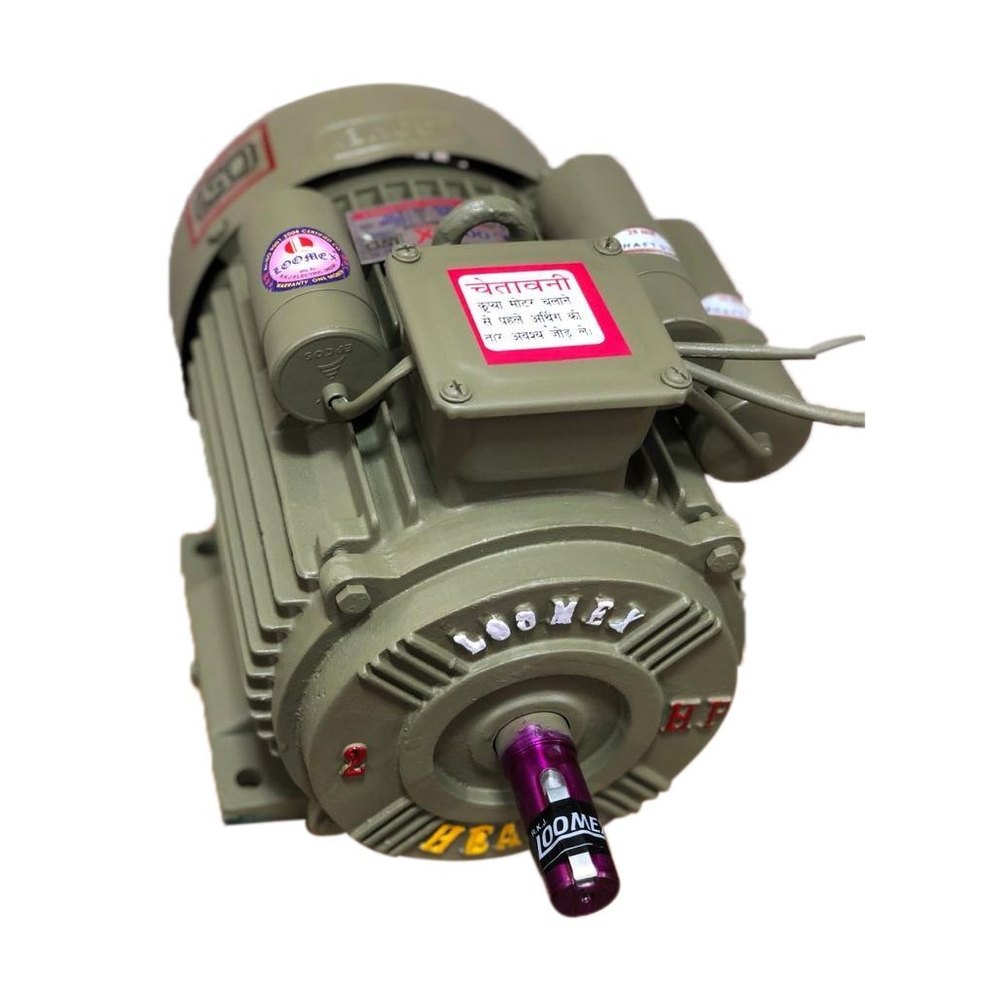 Loomex 2 HP Single Phase Air Compressor Motor