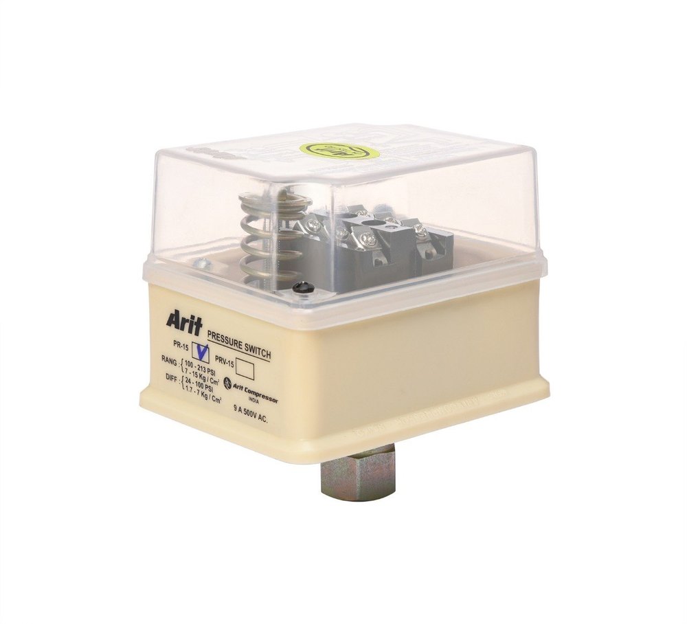 ARIT Pressure Control Switch For Air Compressor, Contact Material: Silver