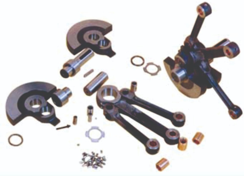 Carbon Steel Compressor Crankshaft Spares