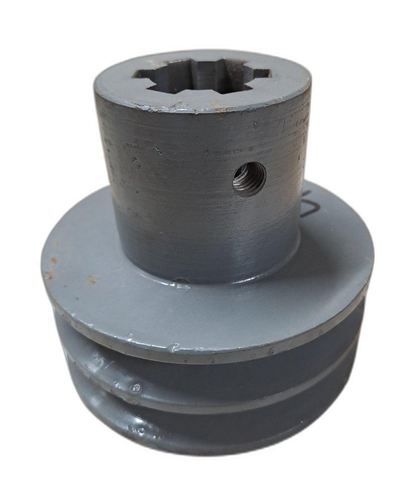 Prameela Industries 4 X 2 X B Air Compressor Motor Pulley, For Industrial Use, Multi-Groove