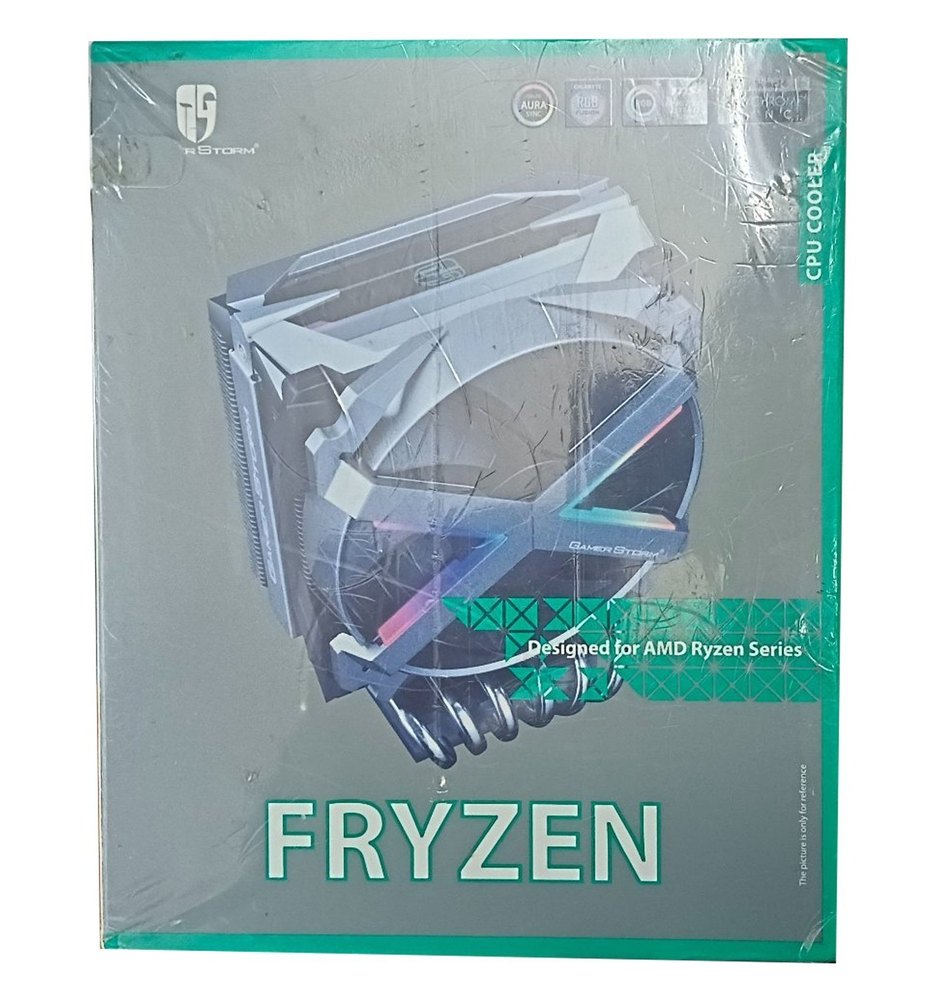 2 Pin Intel i7 Fryzen CPU Cooler, Memory Size: 68mm