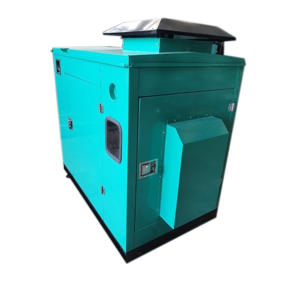 Mild Steel Green Air Compressor Acoustic Enclosures, For Noise Barriers