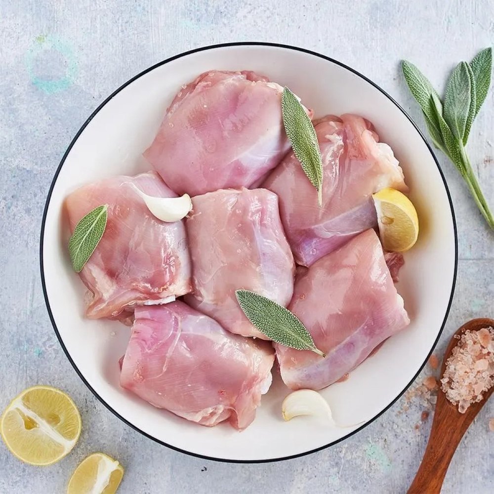 Frozen Chicken Thigh Boneless, Packaging Type: Shrink Bag, 2 Kg
