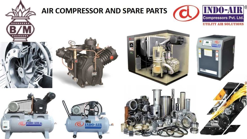 30 HP to 215 HP Industrial Air Compressor Parts And Service