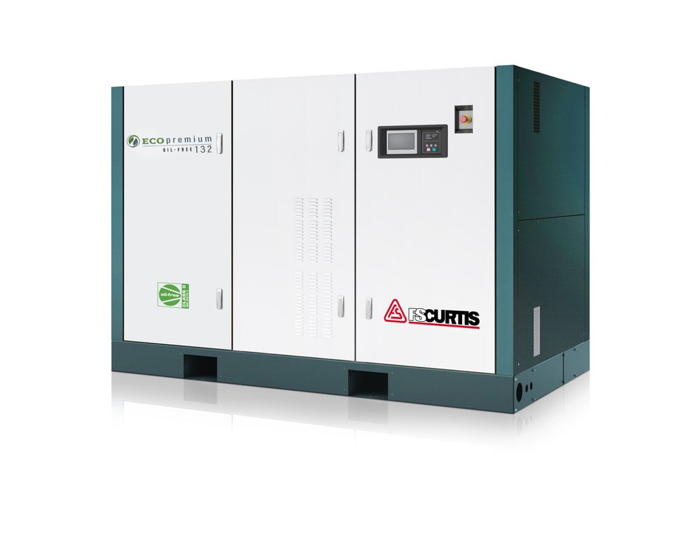 FS Curtis 50hp Oil Free Rotary Screw Air Compressor, Discharge Pressure: 7-12kg, Model Name/Number: ER37