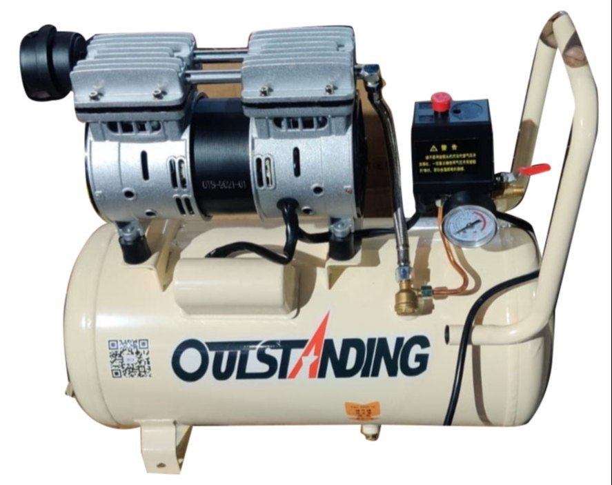 2 HP Outstanding Oil Free Portable Air Compressor, Maximum Flow Rate (CFM): 5 Cfm