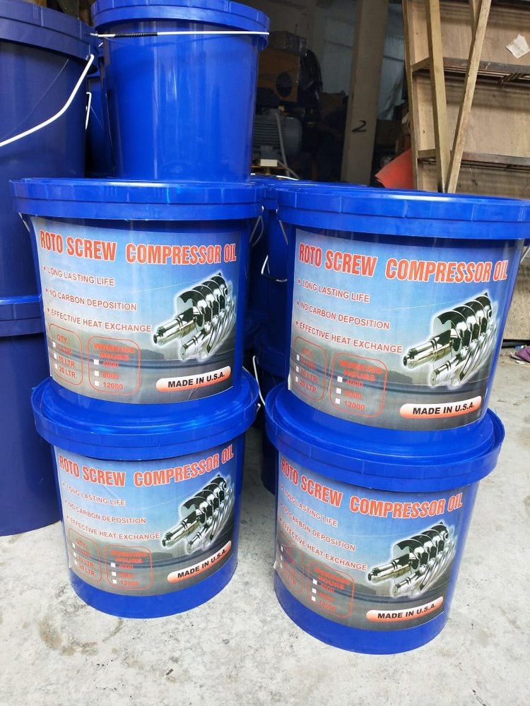 Empire Rotary Screw Compressor Oil, Packaging Type: Bucket