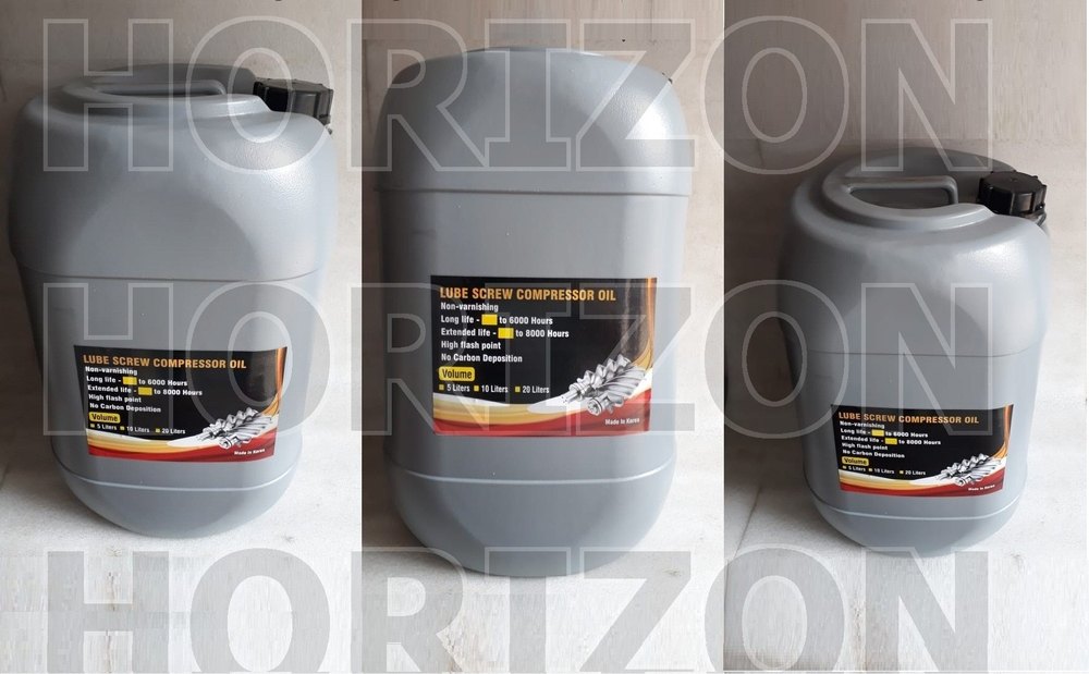 Screw Compressor Oil, Pack Size: 5 L and More