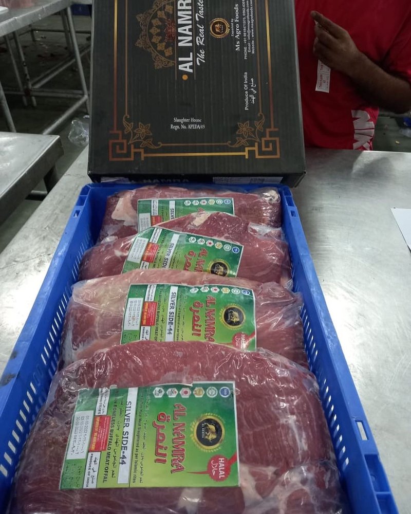 Frozen Boneless Buffalo Meat