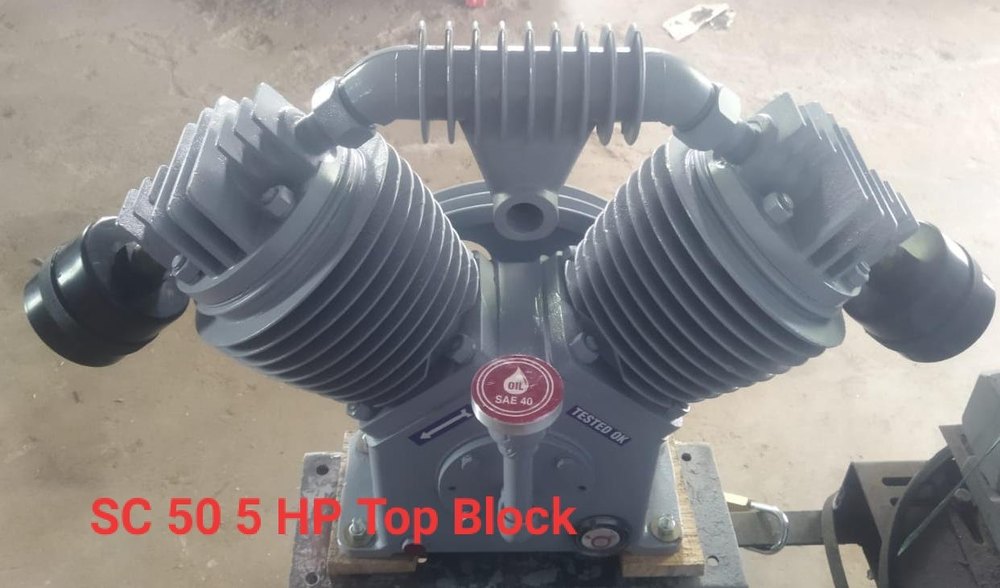 5 HP Air Compressor Top Block